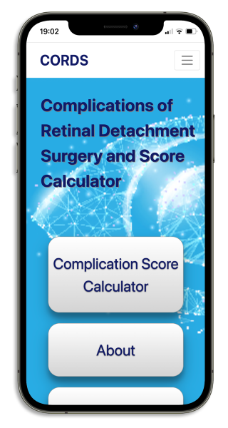 CORDS Complications of Retinal Detachment and Score Calculator